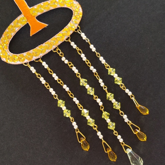 Sequined & Beaded Iron On Appliques Bundle of 3 - Picture 15 of 16